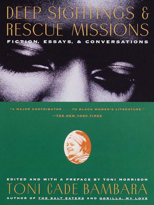 Title details for Deep Sightings & Rescue Missions by Toni Cade Bambara - Available
